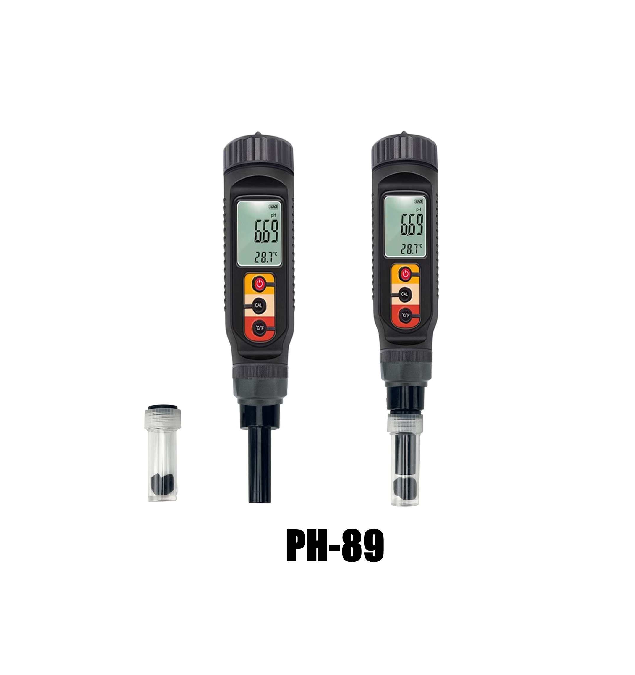 Stylo pH étanche PH-89, mesureur pH à surface plane haute précision