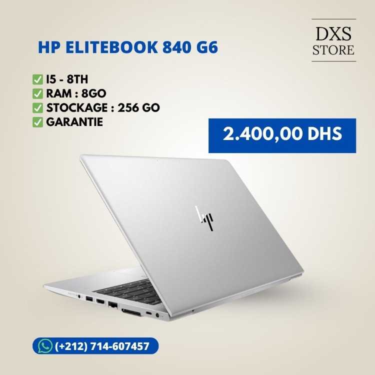 HP EliteBook 840 G6 - i5/8th - 8/256 Nvme
