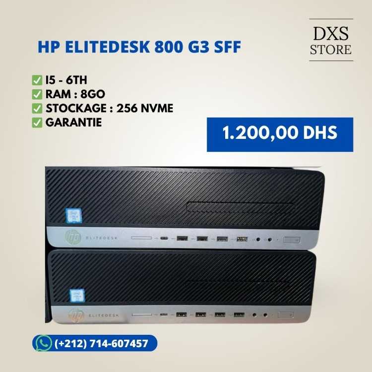 HP EliteDesk 800 G3 Sff - i5/6th - 8/256 Ssd