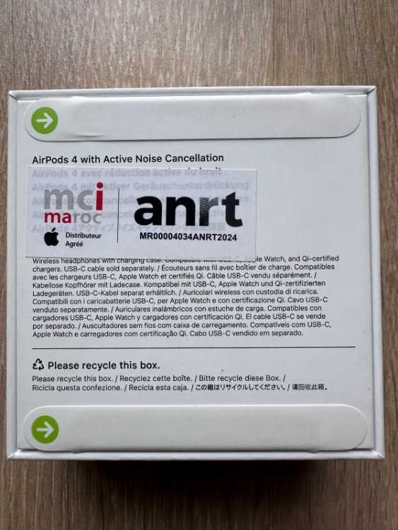 AirPods 4 avec Réduction de Bruit