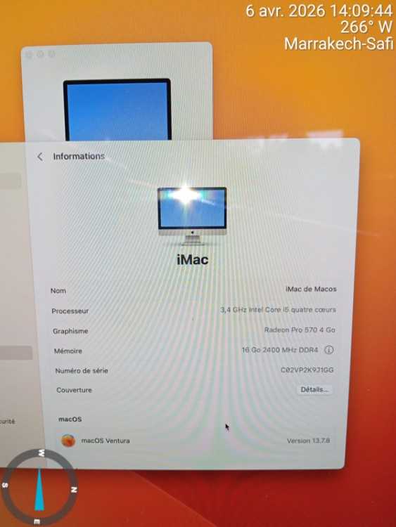 Imac 27" 5k – 2017 – État impeccable – très peu utilmisé
